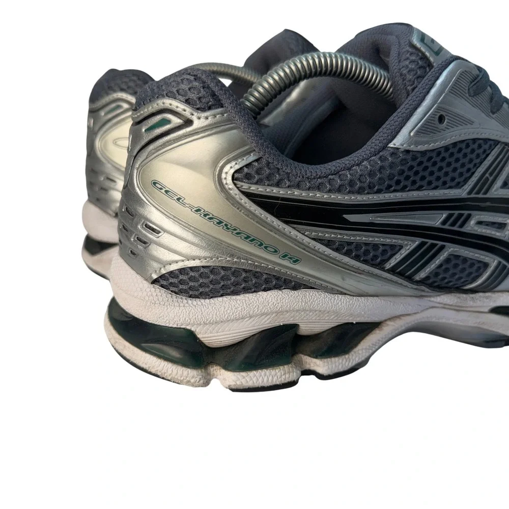 ASICS Gel-Kayano 14 Running Shoes Mens Size 11 Metallic Silver Grey 1203A537